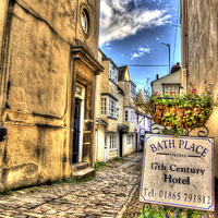 Buy canvas prints of Bath Palce Oxford by Gurinder Punn