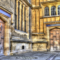 Buy canvas prints of Bodleian Oxford by Gurinder Punn