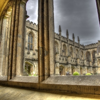 Buy canvas prints of Magdalen College Oxford by Gurinder Punn