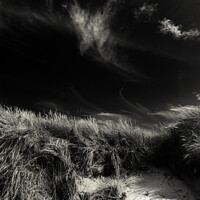 Buy canvas prints of Dunes and sky by David Preston
