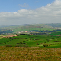 Buy canvas prints of Beacons Panorama by Richard Parry