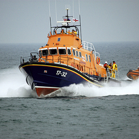 Buy canvas prints of JST2586 Weymouth Lifeboat by Jim Tampin
