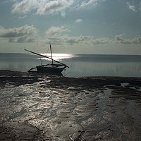 Buy canvas prints of JST119. Low tide (2) by Jim Tampin