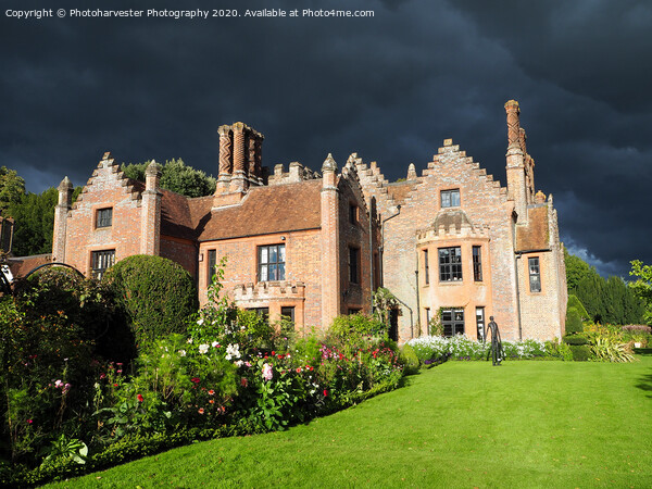 Chenies Manor in Stormy Light, Buckinghamshire Picture Board by Elizabeth Debenham