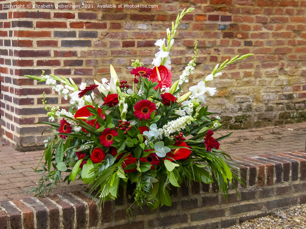 Flower arrangement used in Midsomer Murders Picture Board by Elizabeth Debenham