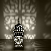 Buy canvas prints of Arabic Lamp by Matt Cottam