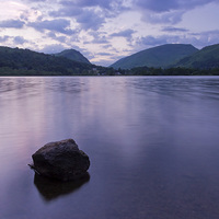 Buy canvas prints of Evening by the Lake by Matt Cottam