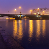 Buy canvas prints of Nottingham Trent Bridge by Matt Cottam