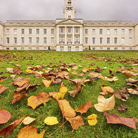 Buy canvas prints of Autumn at the University by Matt Cottam