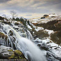 Buy canvas prints of Endrick Falls Loup of Fintry Scotland by Chris Warren