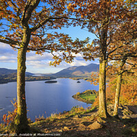 Buy canvas prints of View from Surprise View across Derwent Water Lake  by Chris Warren
