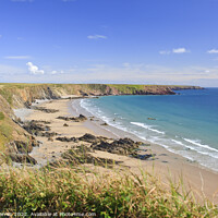 Buy canvas prints of Marloes St Brides Bay Pembrokeshire Wales by Chris Warren