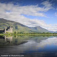 Buy canvas prints of Kilchurn Castle Loch Awe Argyll and Bute Highlands by Chris Warren