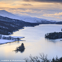 Buy canvas prints of Queens view Loch Tummel Perth and Kinross Scotland by Chris Warren