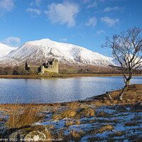 Buy canvas prints of Kilchurn Castle Loch Awe Argyll and Bute Scotland  by Chris Warren