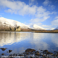 Buy canvas prints of Kilchurn Castle Loch Awe Argyll and Bute Scotland  by Chris Warren