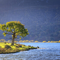 Buy canvas prints of Crummock Water Cumbria Lake District England by Chris Warren