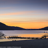 Buy canvas prints of Loch Lomond Argyll and Bute Scotland at sunrise by Chris Warren
