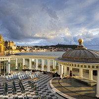 Buy canvas prints of Scarborough Spa South Bay Scarborough Yorkshire by Chris Warren