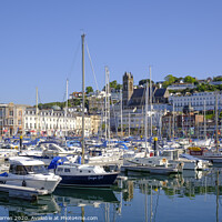 Buy canvas prints of Torquay Harbour and Marina by Chris Warren