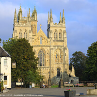Buy canvas prints of Selby Abbey Yorkshire by Chris Warren