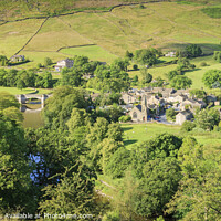 Buy canvas prints of Burnsall Yorkshire Dales by Chris Warren
