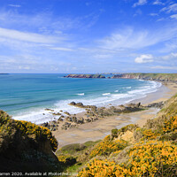 Buy canvas prints of Marloes St Brides Bay Pembrokeshire Wales by Chris Warren