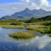 Buy canvas prints of Sligachan Isle of Skye Ross and Cromarty Scotland by Chris Warren