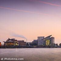 Buy canvas prints of Cardiff Bay Cardiff Wales by Chris Warren