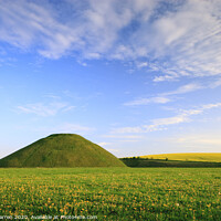 Buy canvas prints of Silbury Hill Wiltshire England by Chris Warren