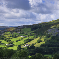 Buy canvas prints of Tawe Valley Brecon Beacons Powys Wales by Chris Warren