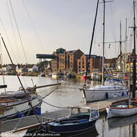 Buy canvas prints of East Fleet Wells next the Sea Norfolk England by Chris Warren