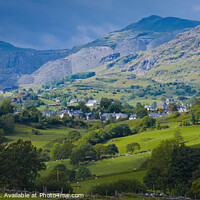 Buy canvas prints of The Vale of Ffestiniog North Wales by Chris Warren