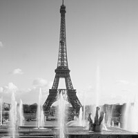 Buy canvas prints of Eiffel Tower Paris France by Chris Warren