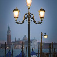 Buy canvas prints of San Giorgio Maggiore from St Marks Square Venice t by Chris Warren
