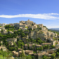 Buy canvas prints of Gordes Vaucluse  Provence-Alpes Cote D Azur France by Chris Warren