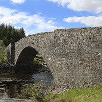 Buy canvas prints of Bridge of orchy by Peter Mclardy