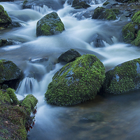 Buy canvas prints of Babbling Brook ! by Peter Mclardy