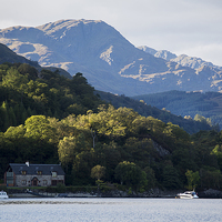 Buy canvas prints of  The Banks of loch Lomond  by Peter Mclardy