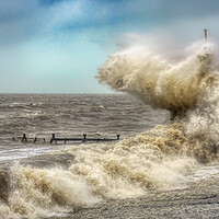Buy canvas prints of mornning storm  by Andrew chittock
