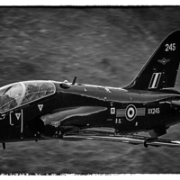 Buy canvas prints of RAF Hawk by Andrew chittock