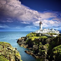 Buy canvas prints of Lighthouse in Ireland by Richard Draper