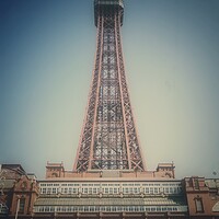 Buy canvas prints of Blackpool Tower  by Victor Burnside