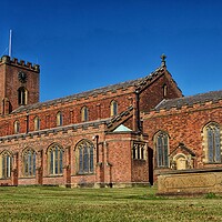 Buy canvas prints of St Cuthberts Church by Victor Burnside