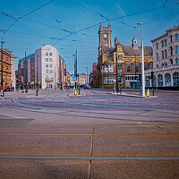 Buy canvas prints of Blackpool  by Victor Burnside