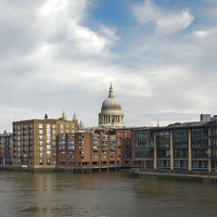 Buy canvas prints of Thames View by Victor Burnside