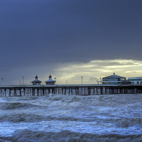 Buy canvas prints of North Pier by Victor Burnside