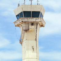 Buy canvas prints of Control tower by Victor Burnside