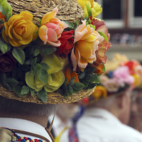 Buy canvas prints of Morris Dancers by Victor Burnside