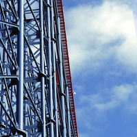 Buy canvas prints of Roller Coaster by Victor Burnside